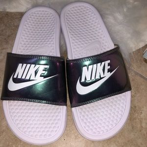 Galaxy Nike slides